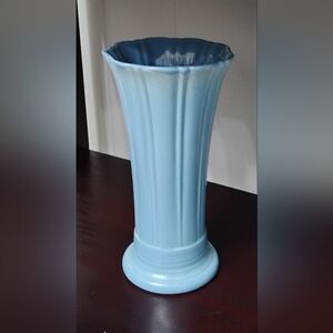 Fiesta ware periwinkle vase